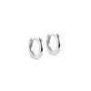 ENAMEL Copenhagen Hoops, Chunky classic 8 mm Earrings 925S