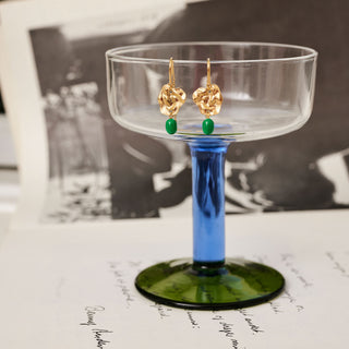 ENAMEL Copenhagen fargerike øredobber, øreringer, sølv, gull