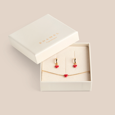 Amore Red Elegant Gavesett