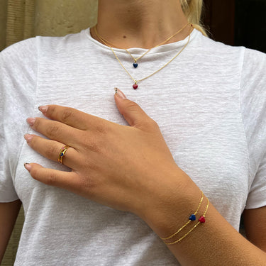 ENAMEL Copenhagen Armbånd, Amore Bracelets Indigo