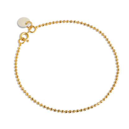 ENAMEL Copenhagen Armbånd, Ball Chain Bracelets 29 Beige