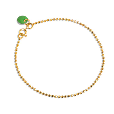 ENAMEL Copenhagen Armbånd, Ball Chain Bracelets Green
