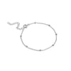 ENAMEL Copenhagen Armbånd, Beaded Chain Bracelets Silver Plated