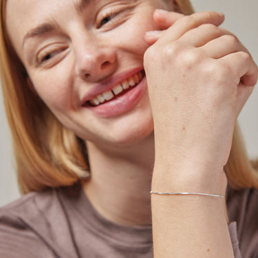 ENAMEL Copenhagen Armbånd, Box Chain 0,8 mm Bracelets 925S