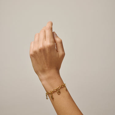 ENAMEL Copenhagen Armbånd, Chunky Charm Bracelets 925S/GP