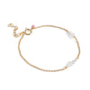 ENAMEL Copenhagen Armbånd, Sofia Bracelets White and Pearls