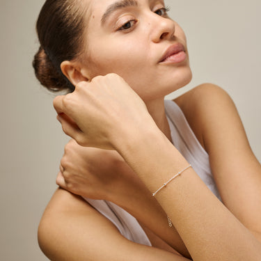 ENAMEL Copenhagen Armbånd, Beaded Chain Bracelets 925S