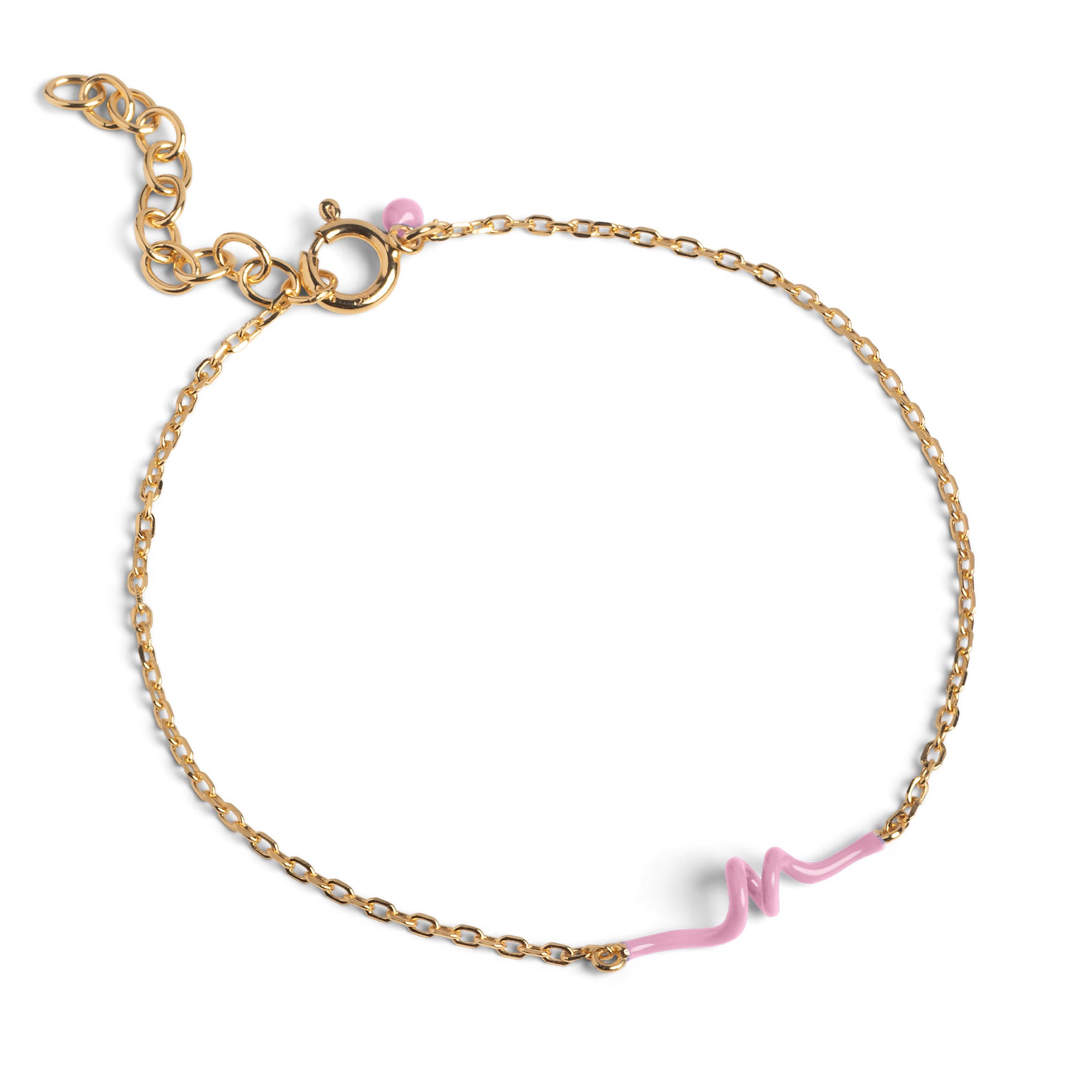 ENAMEL Copenhagen Armbånd, Twist Bracelets Light pink