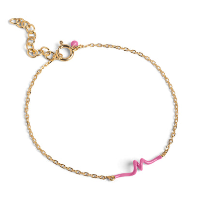 ENAMEL Copenhagen Armbånd, Twist Bracelets Pink