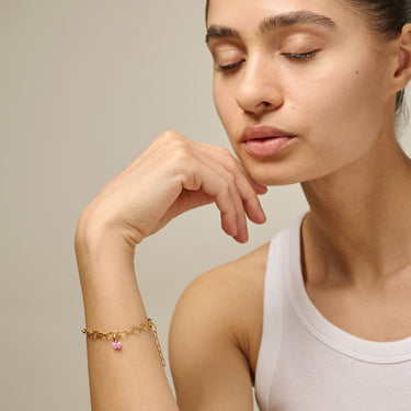 ENAMEL Copenhagen Charm, Baby Bow Charms Pink