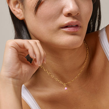 ENAMEL Copenhagen Charm, Fluffy Icecream Charms Pink