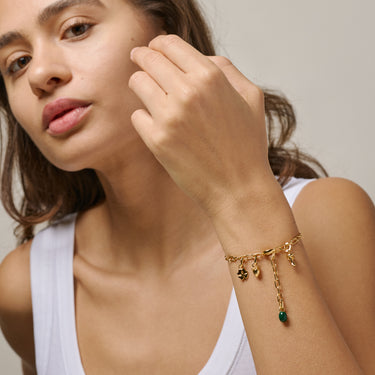 ENAMEL Copenhagen Charm, Sunny Strawberry Charms 925S/GP