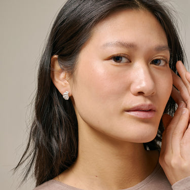 ENAMEL Copenhagen  Øreringer, Mini Wave Earrings 925S/M