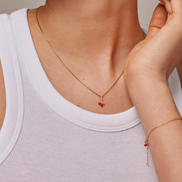 ENAMEL Copenhagen Halskjede, Cherry Necklaces Red