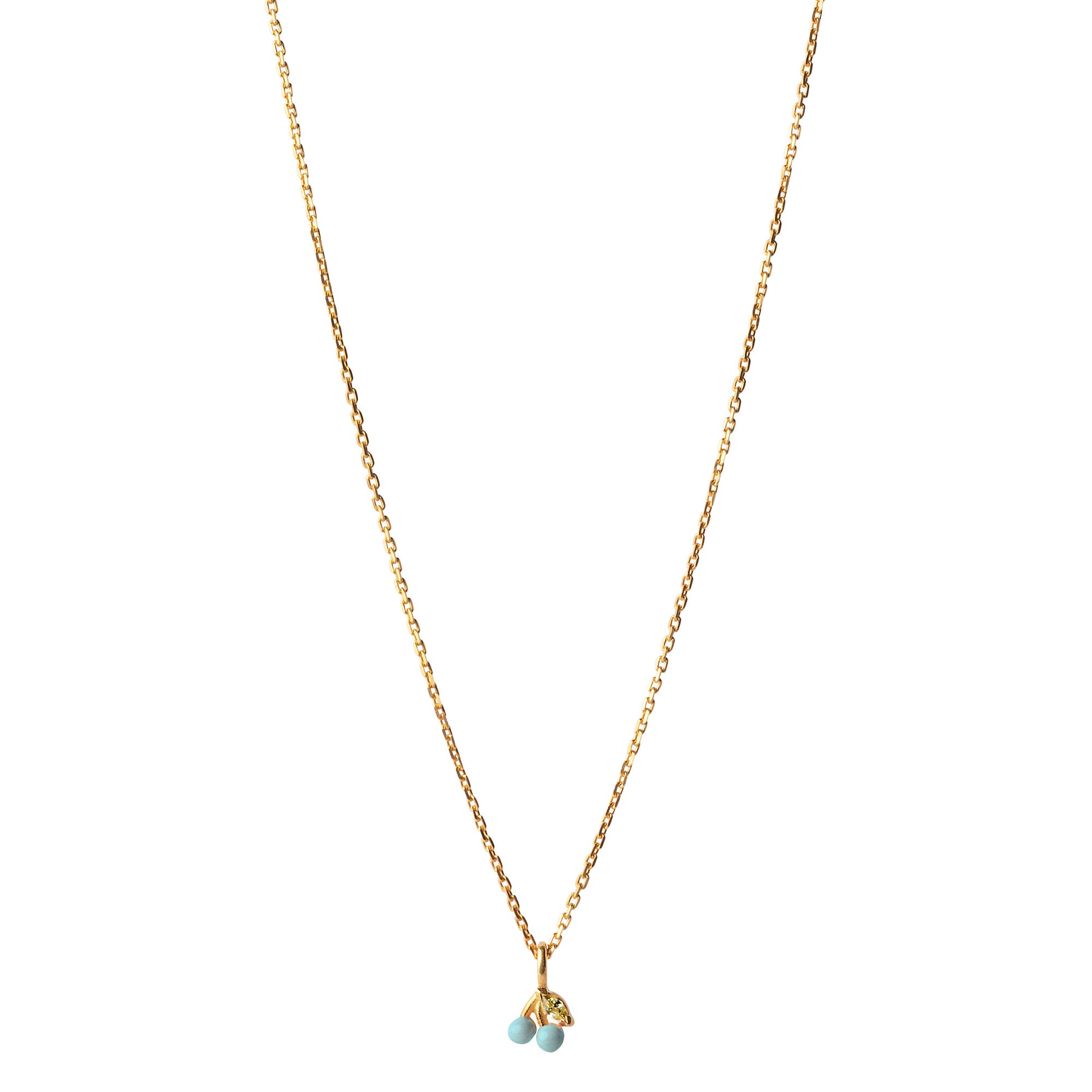 ENAMEL Copenhagen Halskjede, Cherry Necklaces 69 Icy Blue