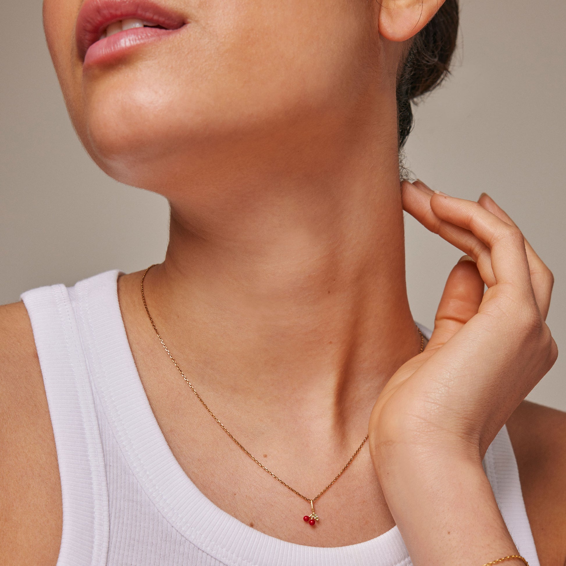 ENAMEL Copenhagen Halskjede, Cherry Necklaces Red