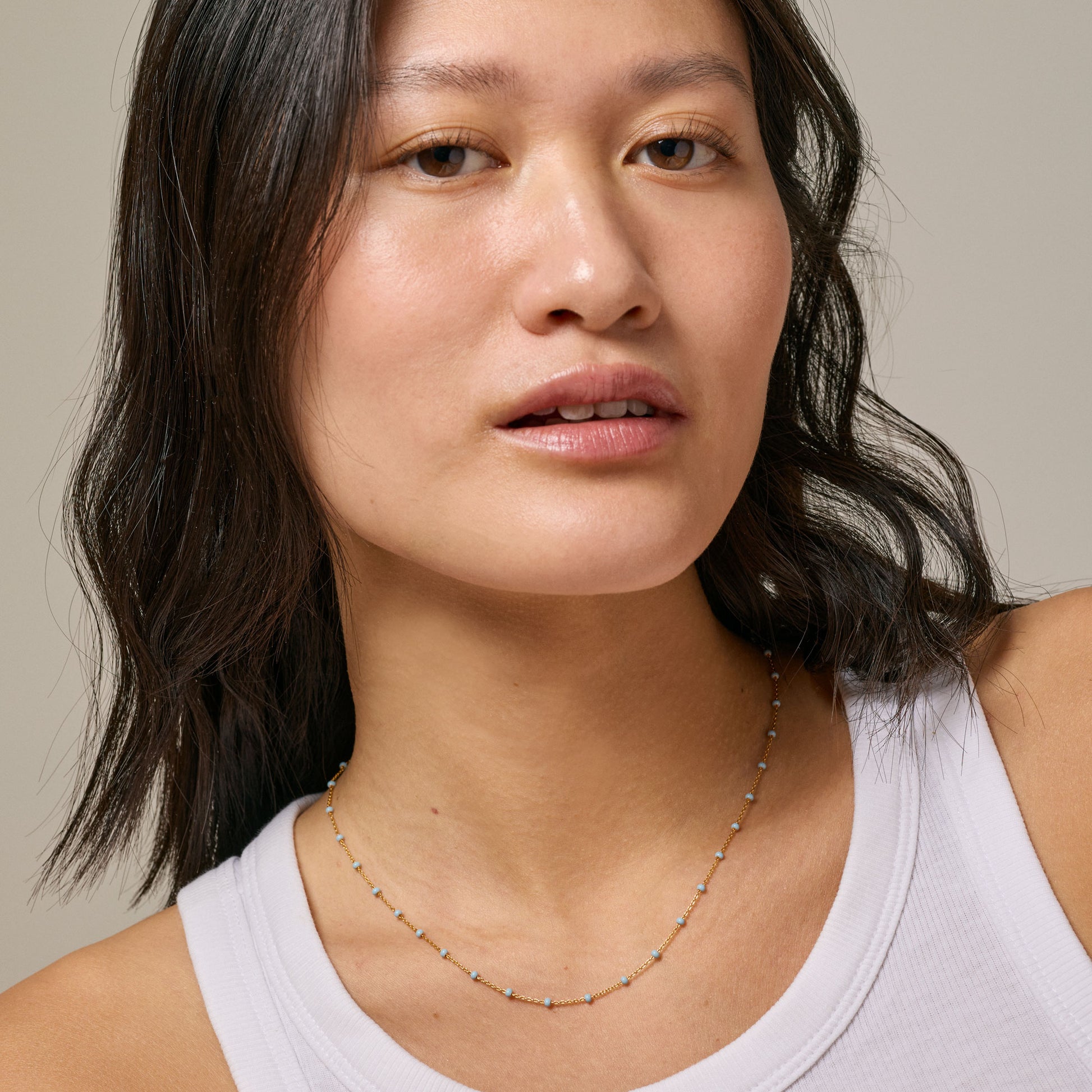 ENAMEL Copenhagen Halskjede, Lola Necklaces Sky