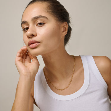 ENAMEL Copenhagen Halskjede, Medium Charm Necklaces 925S/GP