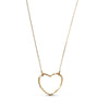 ENAMEL Copenhagen Halskjede, Organic Heart Chunky Necklaces Gold Plated