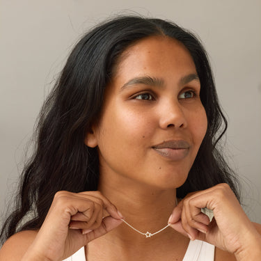 ENAMEL Copenhagen Halskjede, Organic Star Necklaces Silver Plated