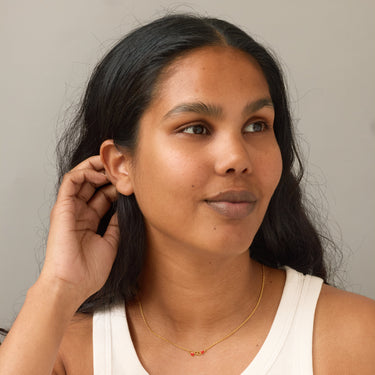 ENAMEL Copenhagen Halskjede, Organic Unity Necklaces Red
