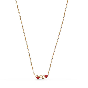 ENAMEL Copenhagen Halskjede, Organic Unity Necklaces Red