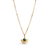 ENAMEL Copenhagen Halskjede, Soleil Necklaces 42 Petrol Green