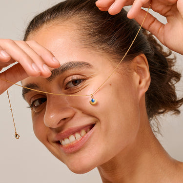 ENAMEL Copenhagen Halskjede, Soleil Necklaces Cornflower