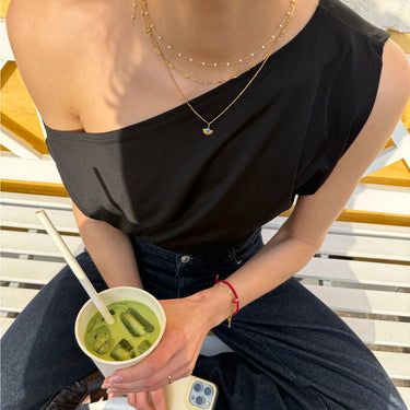 ENAMEL Copenhagen Halskjede, Soleil Necklaces Cornflower