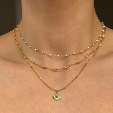 ENAMEL Copenhagen Halskjede, Soleil Necklaces Cornflower