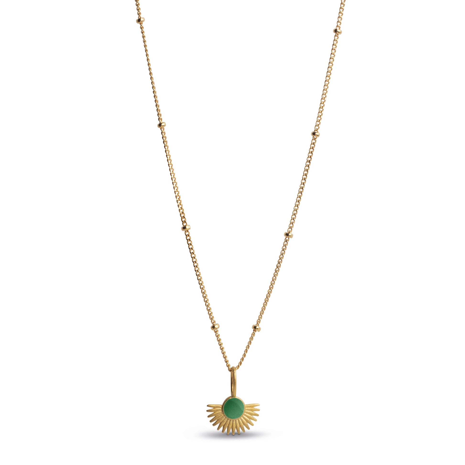 ENAMEL Copenhagen Halskjede, Soleil Necklaces Grass Green