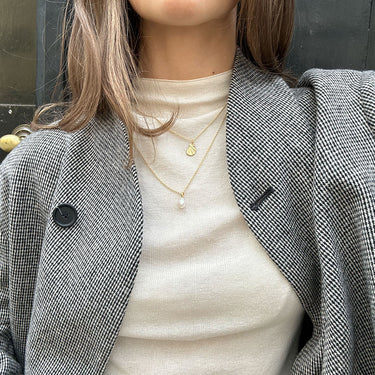 ENAMEL Copenhagen Halskjede, Wave Necklaces Gold Plated