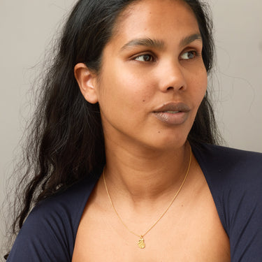 ENAMEL Copenhagen Halskjede, Wave Necklaces Gold Plated