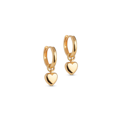 ENAMEL Copenhagen  Hoops, Amore Earrings 925S/GP