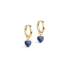 ENAMEL Copenhagen  Hoops, Amore Earrings Indigo