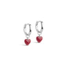ENAMEL Copenhagen  Hoops, Amore Earrings Bordeaux