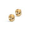 ENAMEL Copenhagen Hoops, Classic Wide Earrings Gold Plated