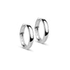 ENAMEL Copenhagen  Hoops, Classic Wide 25 mm Earrings 925S