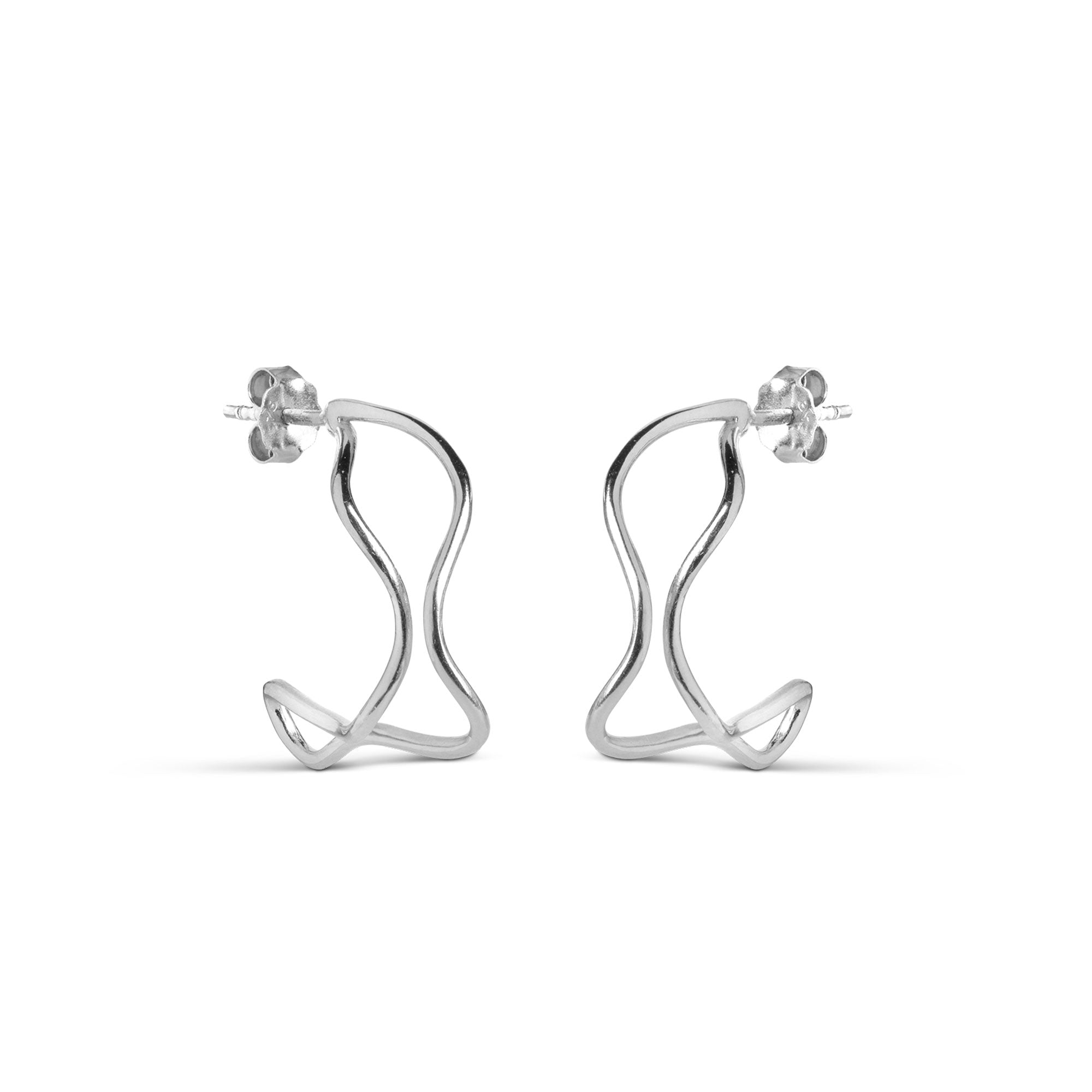 ENAMEL Copenhagen Hoops, Erin Earrings 925S