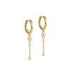 ENAMEL Copenhagen Hoops, Lola Bold Earrings Daisy
