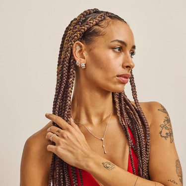 ENAMEL Copenhagen Hoops, Nara Earrings 925S