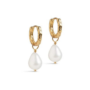 ENAMEL Copenhagen Hoops, Significant Pearl Earrings Pearls