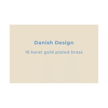 ENAMEL Copenhagen Material Info (Brass) Complimentary POS Display Danish Design