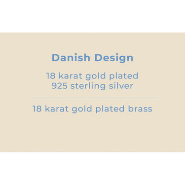 ENAMEL Copenhagen Material Info (Brass & Silver) Complimentary POS Display Danish Design