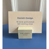 ENAMEL Copenhagen Material Info (Silver) Complimentary POS Display Danish Design
