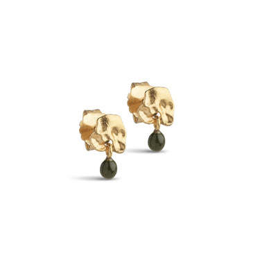 ENAMEL Copenhagen Nagler, Mio Earrings Khaki