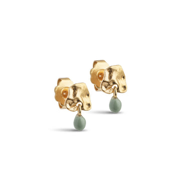 ENAMEL Copenhagen Nagler, Mio Earrings Sage