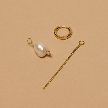 ENAMEL Copenhagen Øredobber, Adeline Earrings Pearl