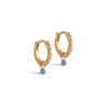 ENAMEL Copenhagen Øredobber, Belle Earrings Cornflower