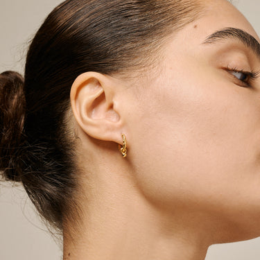 ENAMEL Copenhagen Øredobber, Belle Earrings Gold Plated